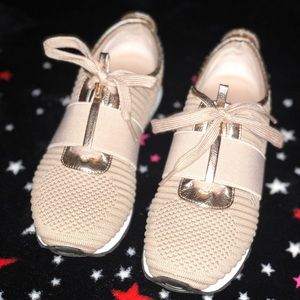 Rose Gold Sneakers